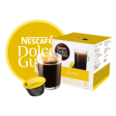 进口 雀巢多趣酷思(Dolce Gusto) 黑咖啡胶囊 研磨咖啡粉 16颗装 美式醇香